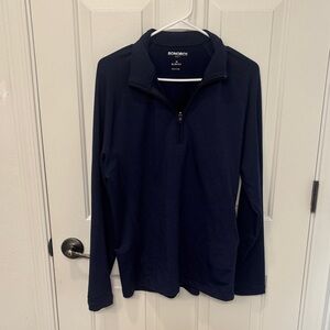 Bonobos Golf Quarter Zip Slim Fit in Navy